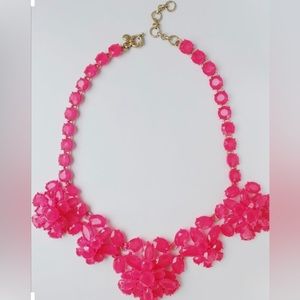 JCrew Pink Statement Necklace